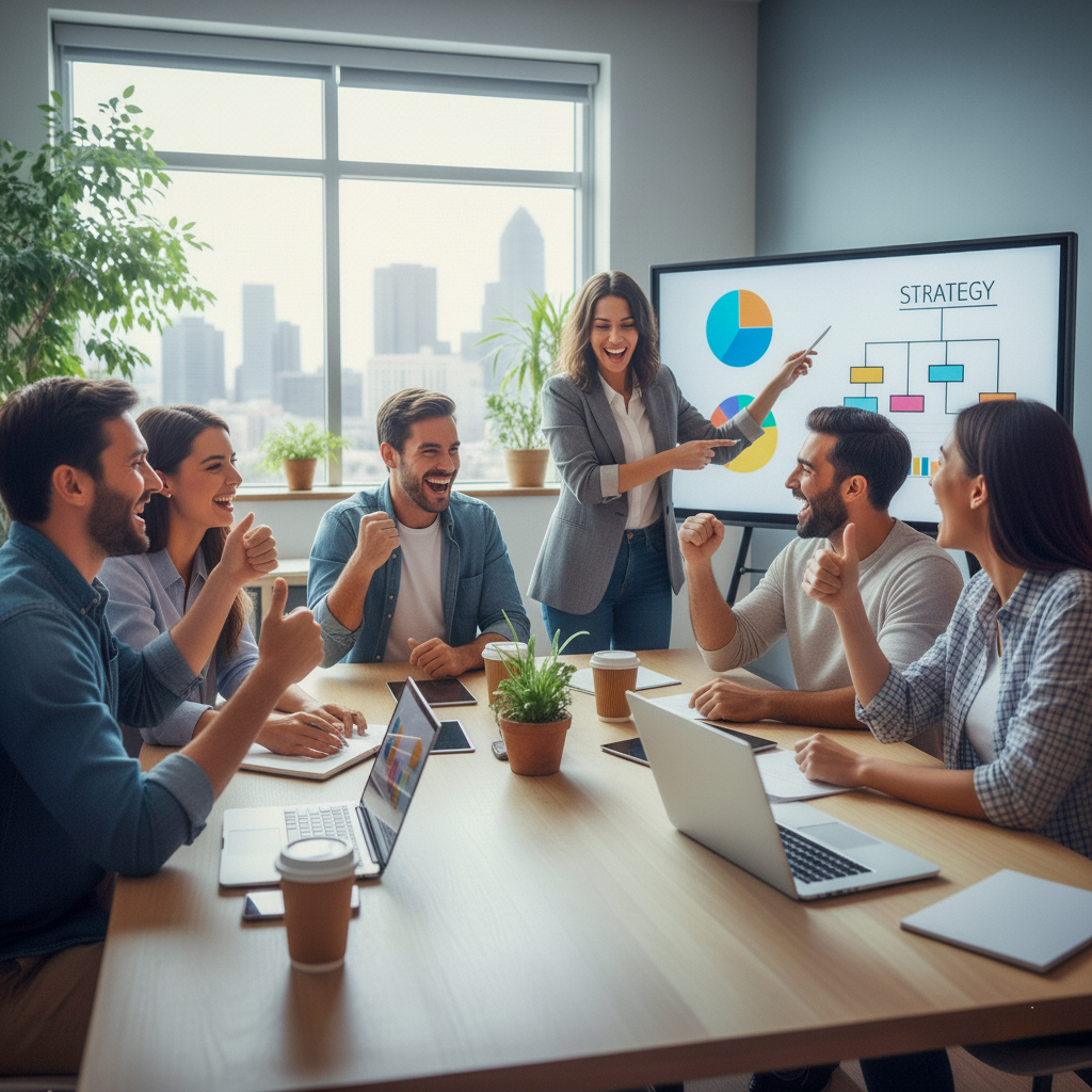 Ilustración marketing